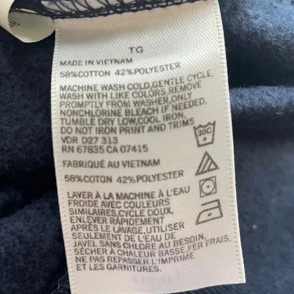 Nautica quarter zip sweatshirt. Navy w/ red logo. Super soft! Men’s size XL - Picture 9 of 10